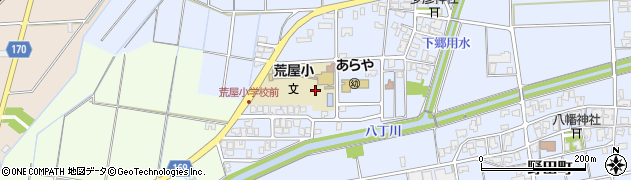 石川県小松市荒屋町丁周辺の地図