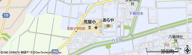 石川県小松市荒屋町（丁）周辺の地図