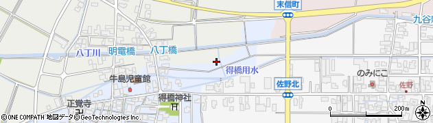 石川県能美市牛島町（イ）周辺の地図