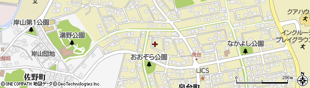 石川県能美市泉台町西112周辺の地図