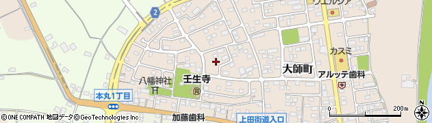 栃木県下都賀郡壬生町大師町10周辺の地図