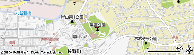 石川県能美市佐野町（ト）周辺の地図