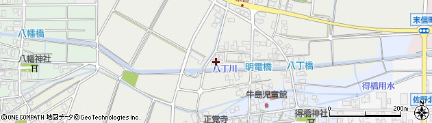 石川県能美市末信町（壱）周辺の地図