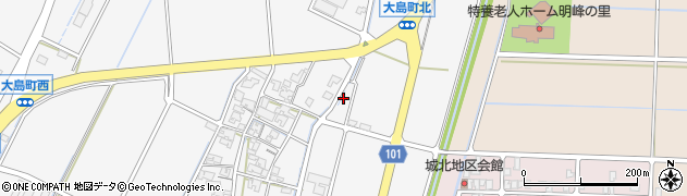 石川県小松市大島町（イ）周辺の地図