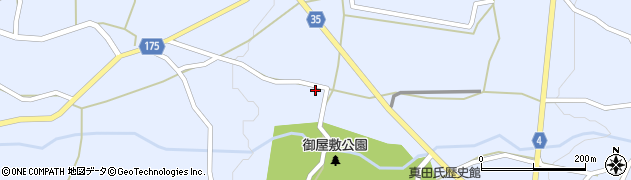 長野県上田市真田町本原竹室4017周辺の地図