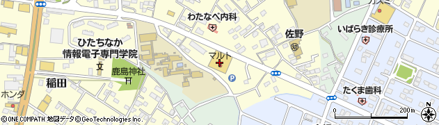 マルト　佐和店周辺の地図