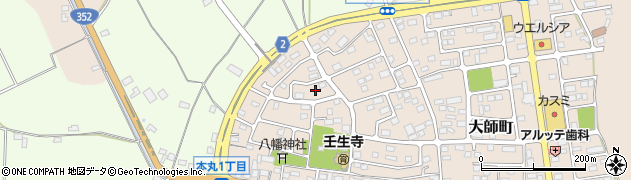 栃木県下都賀郡壬生町大師町48周辺の地図