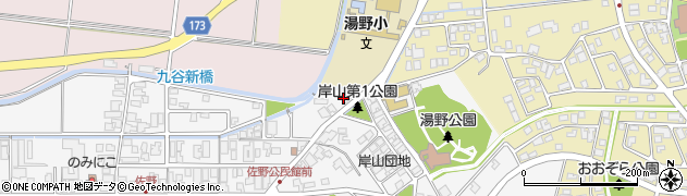 石川県能美市佐野町辰周辺の地図