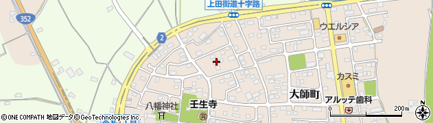 栃木県下都賀郡壬生町大師町43周辺の地図