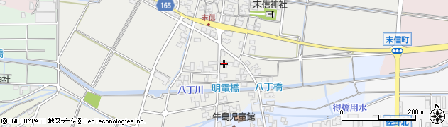 石川県能美市末信町ヘ56周辺の地図
