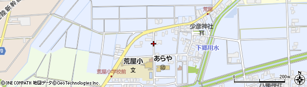 石川県小松市荒屋町周辺の地図