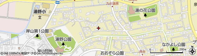 石川県能美市湯谷町（甲）周辺の地図