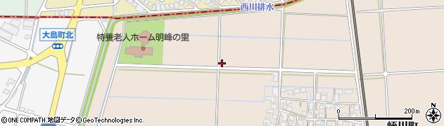 石川県小松市蛭川町（西）周辺の地図