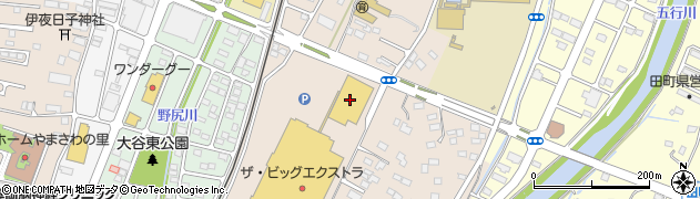 ケーズデンキ真岡店周辺の地図