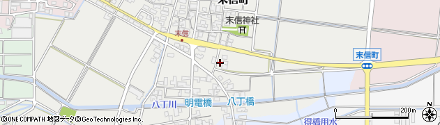 石川県能美市末信町ヘ23周辺の地図