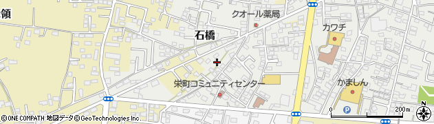 栃木県下野市石橋793周辺の地図