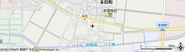 石川県能美市末信町ヘ9周辺の地図