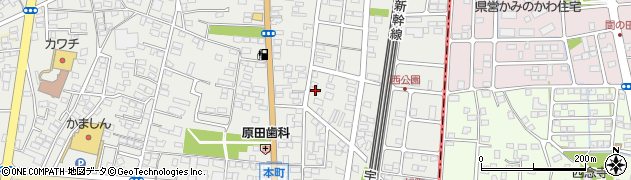 栃木県下野市石橋208周辺の地図