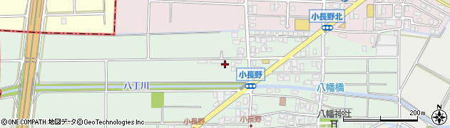 石川県能美市小長野町（チ）周辺の地図