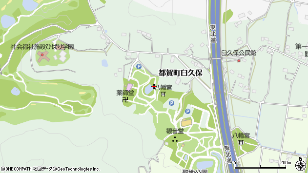 〒328-0105 栃木県栃木市都賀町臼久保の地図