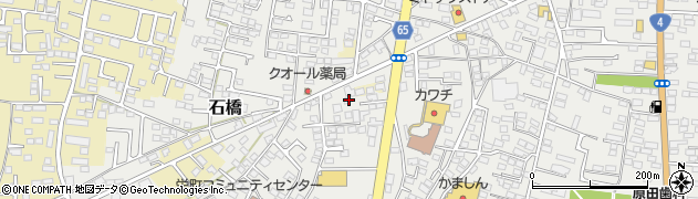 栃木県下野市石橋800周辺の地図