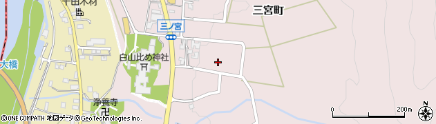 石川県白山市三宮町ニ72周辺の地図