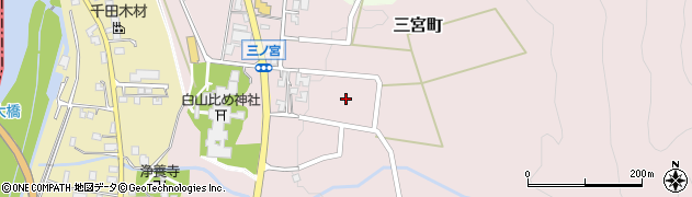 石川県白山市三宮町ニ73周辺の地図