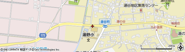 石川県能美市湯谷町（ヘ）周辺の地図