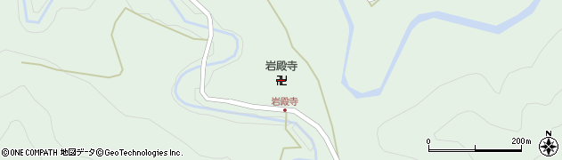 岩殿寺周辺の地図