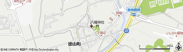 石川県能美市徳山町2022周辺の地図