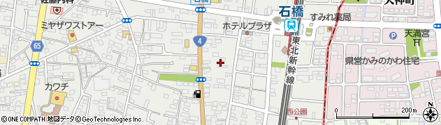 栃木県下野市石橋315周辺の地図