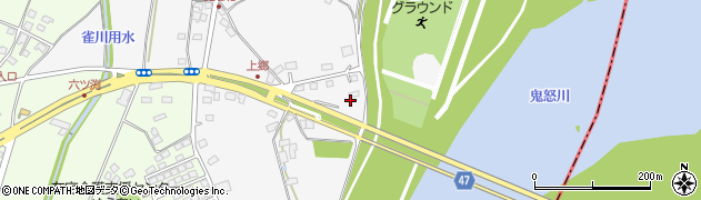 栃木県河内郡上三川町上郷34周辺の地図