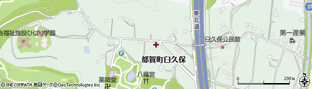 栃木県栃木市都賀町臼久保157周辺の地図