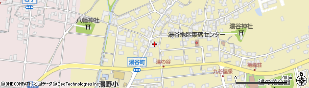 石川県能美市湯谷町タ周辺の地図