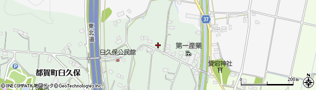 栃木県栃木市都賀町臼久保87周辺の地図