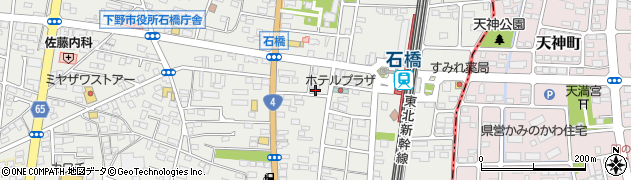 栃木県下野市石橋300周辺の地図