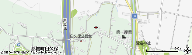 栃木県栃木市都賀町臼久保91周辺の地図
