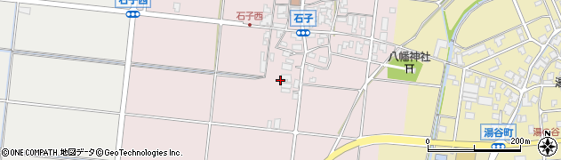 石川県能美市石子町ロ58周辺の地図