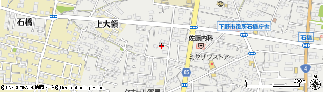 栃木県下野市石橋871周辺の地図