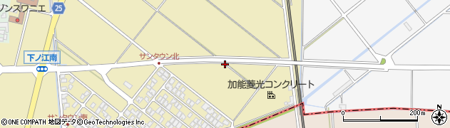石川県能美市下ノ江町ハ周辺の地図