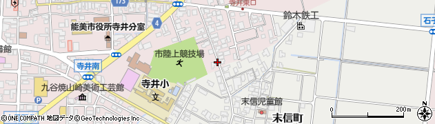 石川県能美市寺井町（カ）周辺の地図