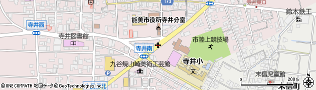 寺井庁舎周辺の地図