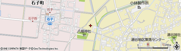 石川県能美市湯谷町ニ周辺の地図