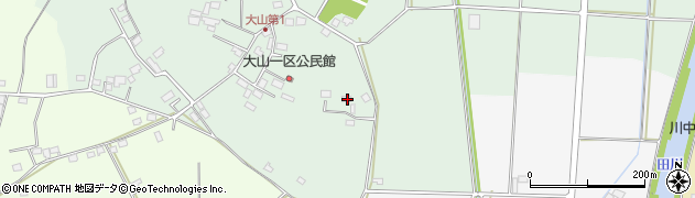栃木県河内郡上三川町大山606周辺の地図