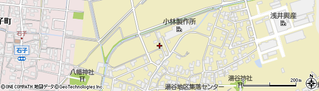 石川県能美市湯谷町（ホ）周辺の地図
