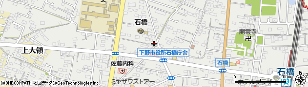 栃木県下野市石橋540周辺の地図