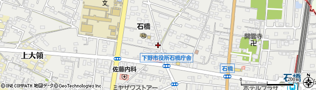 栃木県下野市石橋538周辺の地図