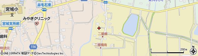 群馬県前橋市大前田町23周辺の地図