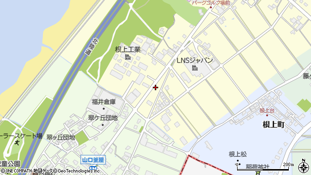 〒929-0125 石川県能美市道林町の地図