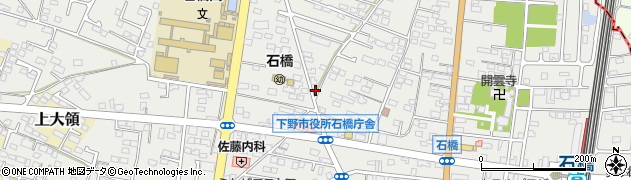 栃木県下野市石橋496周辺の地図